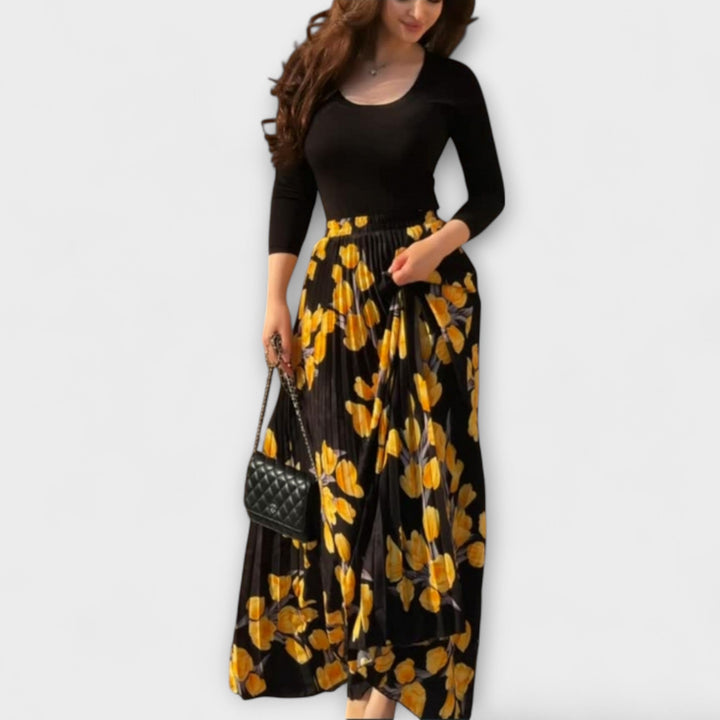 Violette - Skládaná Sukně a Top Ensemble