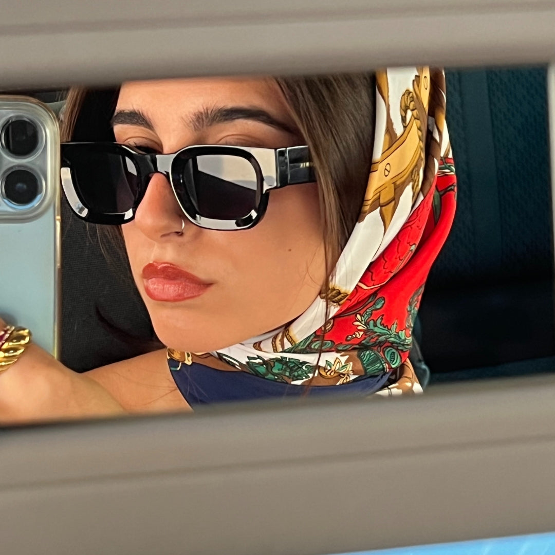 Karolína Elegantní Sluneční Brýle Nadčasový Stylizací