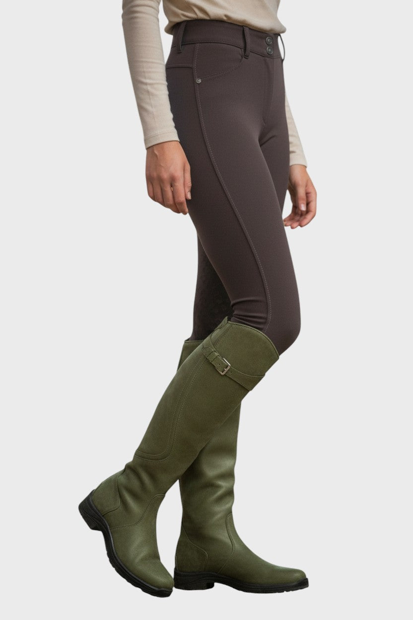 Kristýna | Vysoké kozačky ve vintage stylu